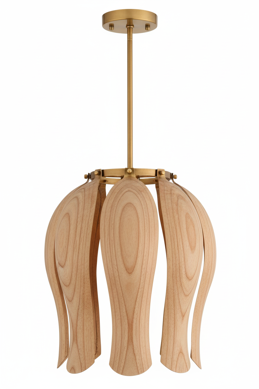 Arteriors Judith 1 Light 20 inch Vintage Brass Pendant Ceiling Light